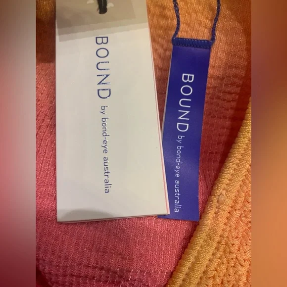 BOUND BY BOND-EYE The Milan Cutout One-Piece Swimsuit in Sunset One Size - Picture 9 of 10